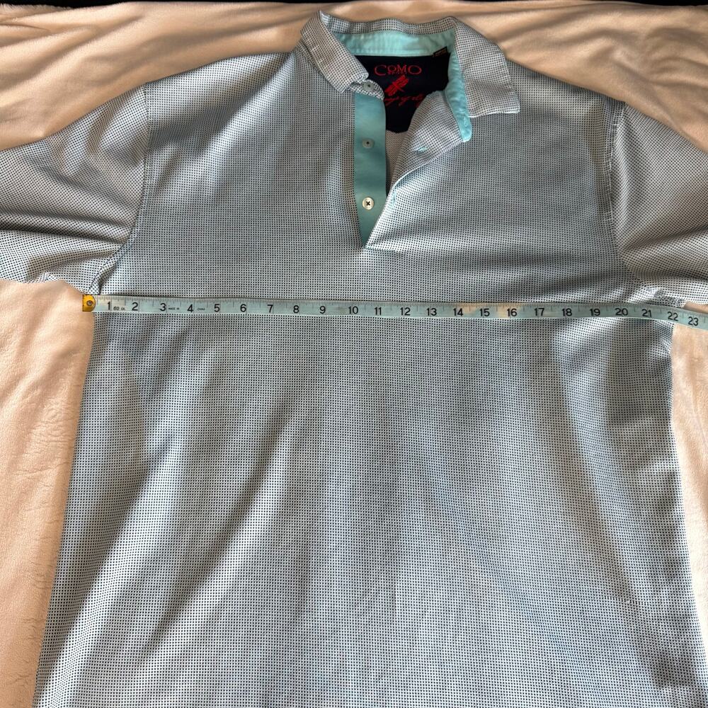 Como Sport Mens Polo Short Sleeve Shirt Size‎ Large - Picture 5 of 7